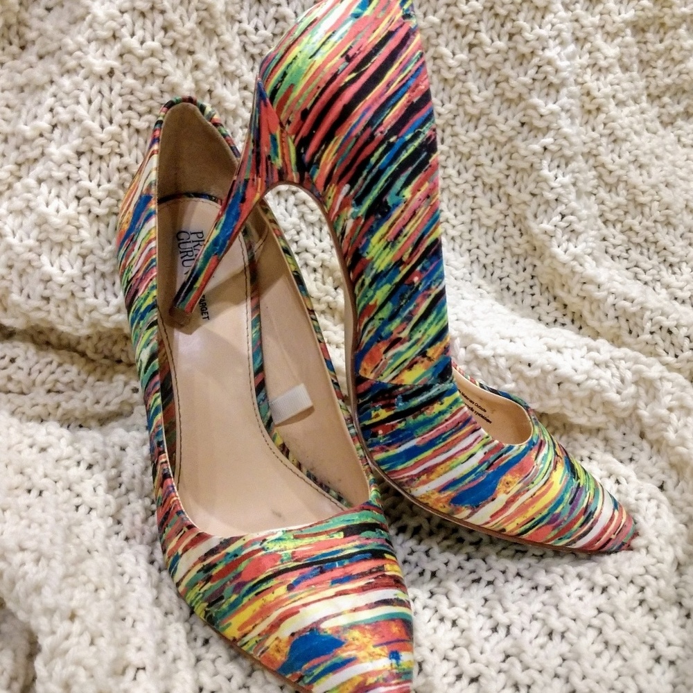 Prabal Gurung for Target Multicolored Heels